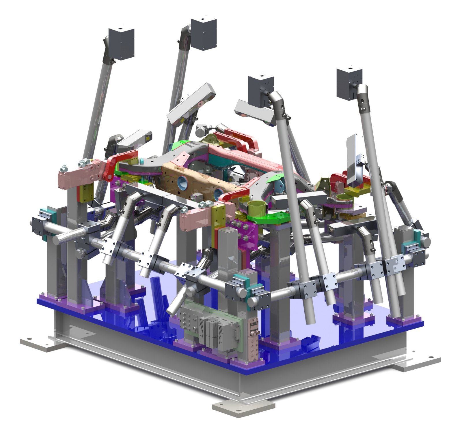 Automated Quality Control Suspension Cradle 100 Inline